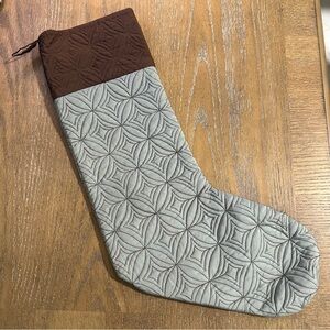 New Silk Christmas Stocking